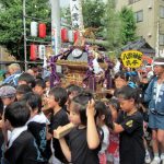 “Kasai Nakamachi Yakumojinja festival” Worship the god who remove misfortune and disease, the Emperor of ox head.